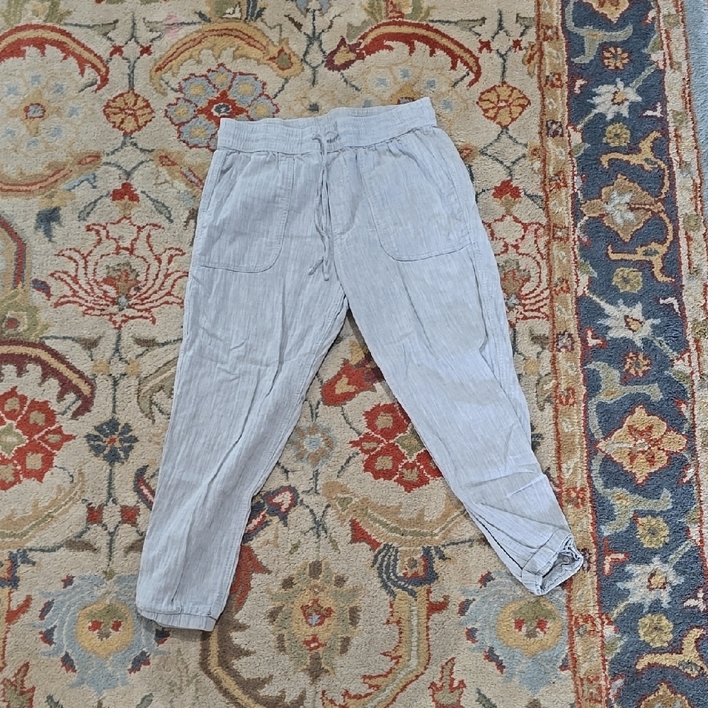 Womens Light Gray Pants